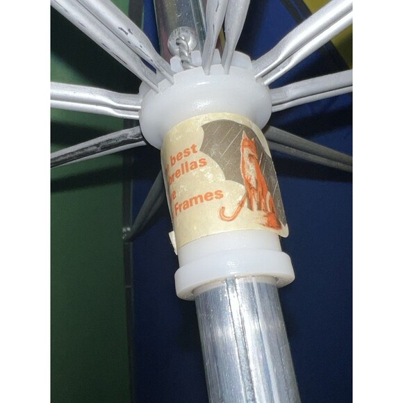 Old Course Golf Umbrella Fox Frame  England Master   27” Multi-color Wicking Fab - Picture 4 of 12